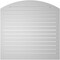 Ekena Millwork Arch Top Surface Mount PVC Gable Vent: Non-Functional, w/2"W x 1-1/2"P Brickmould Frame, 40"W x 42"H GVPAR40X4202SN - alternate 5